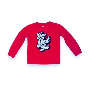 Boy’s Red Sweatshirt